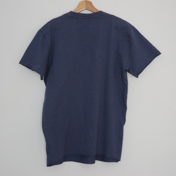 John Elliott Navy Short Sleeve Tee - Picture 5 of 7